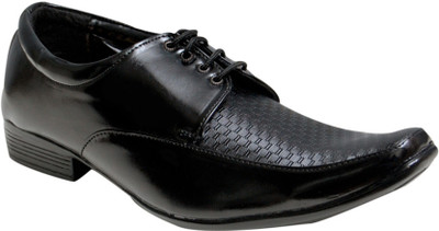 50% OFF on Oora Black Lace Up Shoes