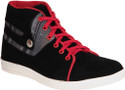 63% OFF on Kohinoor Appealing Black & Red Ankle Length Sneakers 63% OFF on Kohinoor Appealing Black & Red Ankle Length Sneakers
