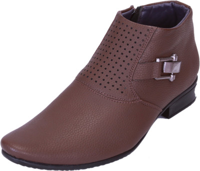 67% OFF on Shoebook Exquisite Brown Boots