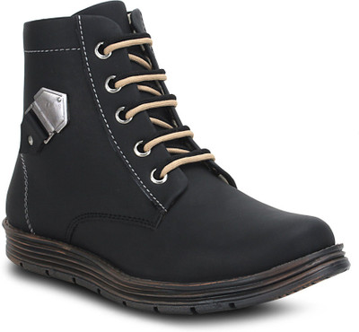 66% OFF on Get Glamr Black Men's Boots 66% OFF on Get Glamr Black Men's Boots