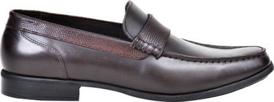 40% OFF on Pinellii Genoapride Brown Slip On Shoes