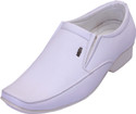 Shoebook White Formal Shoes Slip On