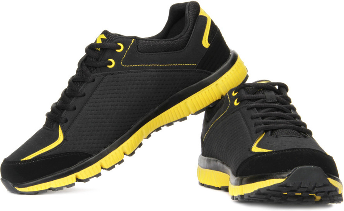 Diadora Tokyo Running Shoes Buy Black, Yellow Color