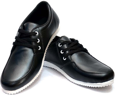 58% OFF on Vogue Guys Black Simply Casuals