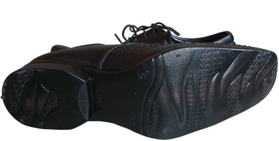 46% OFF on AR 111B_Black Lace Up Shoes