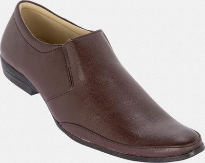 Zapatoz Brown Office Slip On Zapatoz Brown Office Slip On