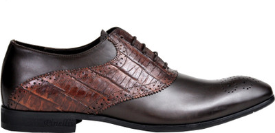 40% OFF on Pinellii Grus Oxford Brown Lace Up Shoes 40% OFF on Pinellii Grus Oxford Brown Lace Up Shoes