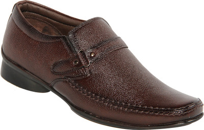 52% OFF on Swagger Leather Slip On Shoes