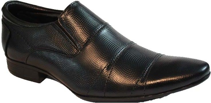 60% OFF on Pietro Carlini Black Slip On Shoes