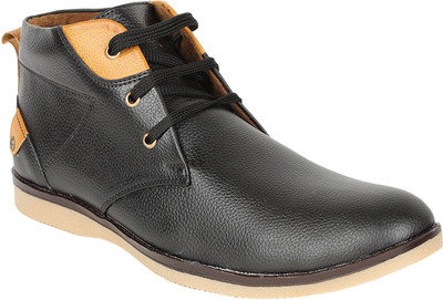 47% OFF on Histeria Stylistry Black Color Casual Shoes