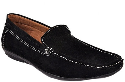 66% OFF on Raja Fashion Synthetic Black Loafers