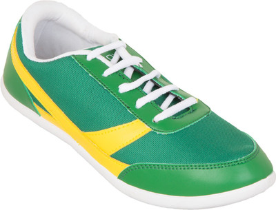 Zovi Green With Yellow Accents Sneakers