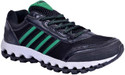 Columbus Fast Track Wht/Blk/Grn Walking Shoes