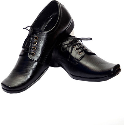 50% OFF on Vogue Guys Mica Black Lace Formal Lace Up Shoes