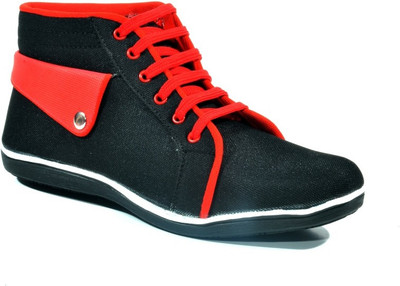 50% OFF on Big Wing Fashionable Black & Red Sneakers 50% OFF on Big Wing Fashionable Black & Red Sneakers