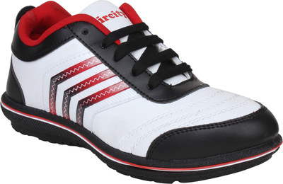 20% OFF on Histeria Aircity Black & White With Red Stripes Running Shoes 20% OFF on Histeria Aircity Black & White With Red Stripes Running Shoes
