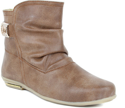 Anaya Stylish And Elegant An 66 Brown Boots
