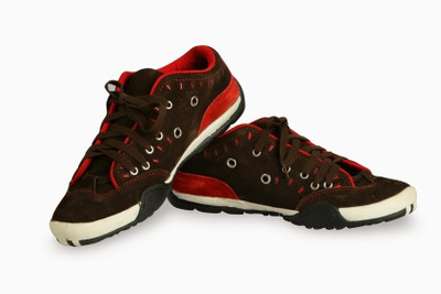 42% OFF on Bacca Bucci Attractive Brown and Red Casual Shoes