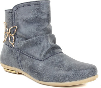 Anaya Stylish And Elegant An 64 Blue Boots