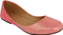 75% OFF on Authentic Vogue Authentic Glossy Pink Ballerinas Bellies 75% OFF on Authentic Vogue Authentic Glossy Pink Ballerinas Bellies