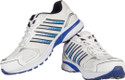 Ros 1062-White-N.Blue Walking Shoes