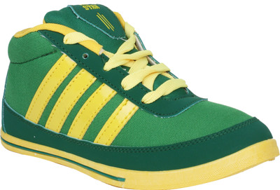 40% OFF on Histeria Suncity Green With Yellow Stripes Casual Shoes 40% OFF on Histeria Suncity Green With Yellow Stripes Casual Shoes