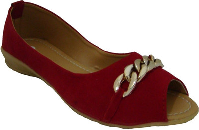 Just Flats Ladies Red SVSL-239 Bellies Just Flats Ladies Red SVSL-239 Bellies
