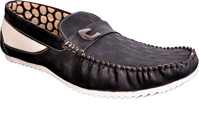 54% OFF on Jolly Jolla Wavewalk Black Loafers