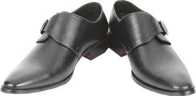 Shoe Bazar Black Formals Monk Strap Shoes Shoe Bazar Black Formals Monk Strap Shoes