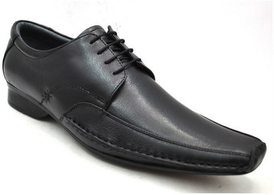 50% OFF on Lippy Black Lace Up Shoes