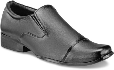 20% OFF on Yepme Men - Black Slip On Shoes