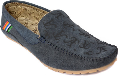 57% OFF on Kamil Blue Loafers