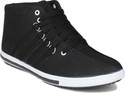 Histeria Honk Black Canvas Casual Shoes