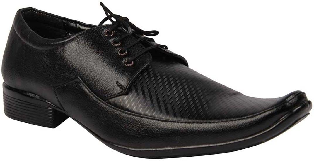 10% OFF on Gozy Black Colour Formal Lace Up Shoes 10% OFF on Gozy Black Colour Formal Lace Up Shoes