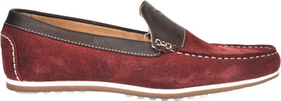 50% OFF on Pinellii Asterion Slip On Maroon and Brown Casual Shoe