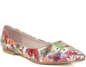 20% OFF on AQ Hanny Floral Foil Ballerina Bellies