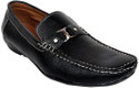 60% OFF on Raja Fashion Synthetic Black Loafers