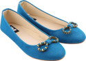Gossip Blue Closed Toe Bellies Gossip Blue Closed Toe Bellies