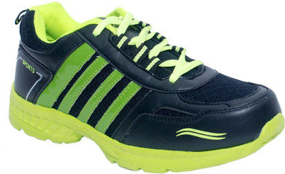 20% OFF on Corpus Ford-Black-P.Green Running Shoes 20% OFF on Corpus Ford-Black-P.Green Running Shoes