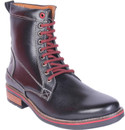 Le Fore Lincon Black Leather Boots
