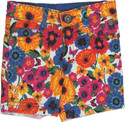 Vitamins Printed Girl's Chino Shorts Vitamins Printed Girl's Chino Shorts