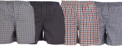 Sparrow Clothings Checkered Men's Boxer Shorts