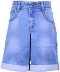 65% OFF on Ello Solid Boy's Denim Denim Shorts