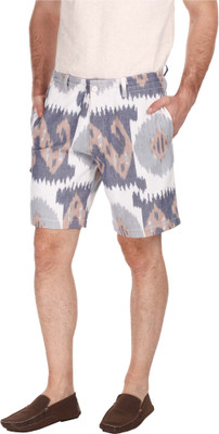 Zobello Printed Men's Chino Shorts Zobello Printed Men's Chino Shorts