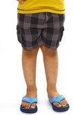 35% OFF on Bio Kid Checkered Boy's Basic Shorts