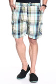 33% OFF on TSG Escape Checkered Men's Bermuda Shorts
