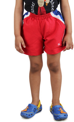 Dazzgear Solid Girl's Basic Shorts Dazzgear Solid Girl's Basic Shorts