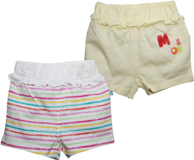 55% OFF on FS Mini Klub Printed Baby Girl's Basic Shorts