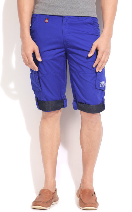 Wear Your Mind Solid Men's Cargo Shorts - SRTDV9ZGJFYYZEEV