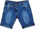 25% OFF on Catapult Woven Girl's Denim Bermuda Shorts